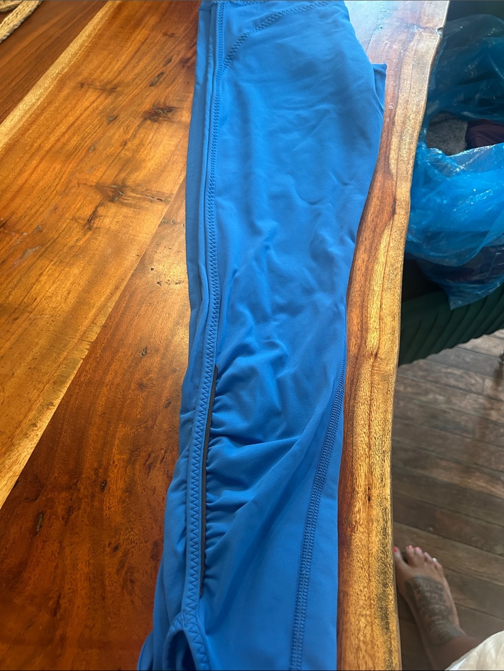 lululemon athletica Blue Athletic Leggings